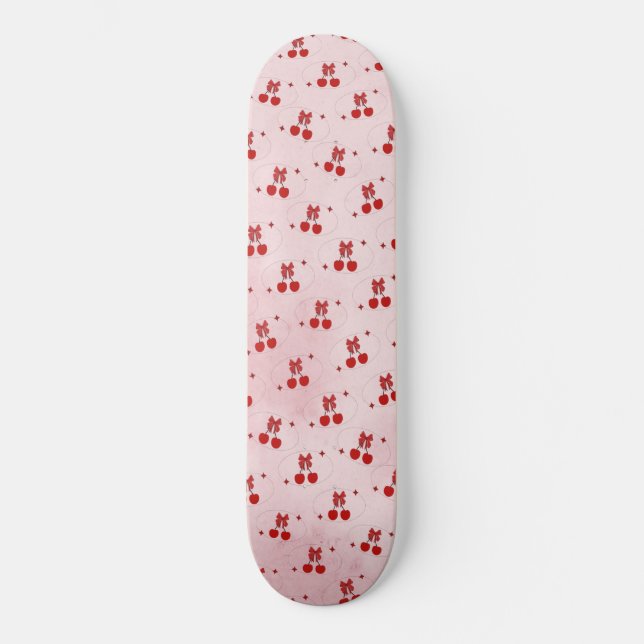 Cherry Skateboard (Front)