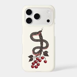 Cherry Snake iPhone Case   Femme Fatale Cherry Bra