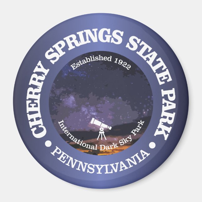Cherry Springs SP Magnet (Front)