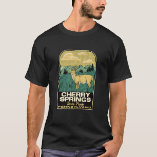 Cherry Springs State Park PA Vintage Travel T-Shirt