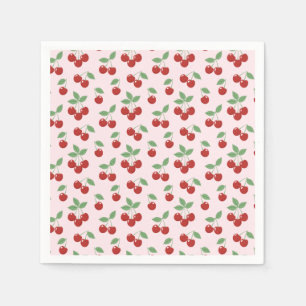 Cherry Sweet Baby Shower Napkins
