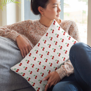 Cherry Sweet Birthday Decorative Cushion