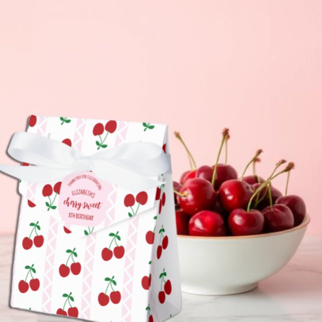 Cherry Sweet Birthday Favour Box (Creator Uploaded)
