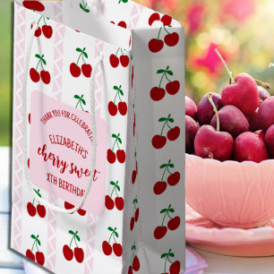 Cherry Sweet Birthday Small Gift Bag
