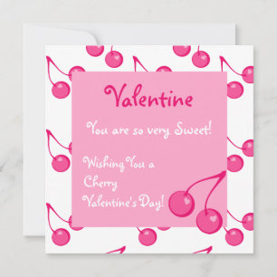 Cherry Sweet-Hearts Holiday Card