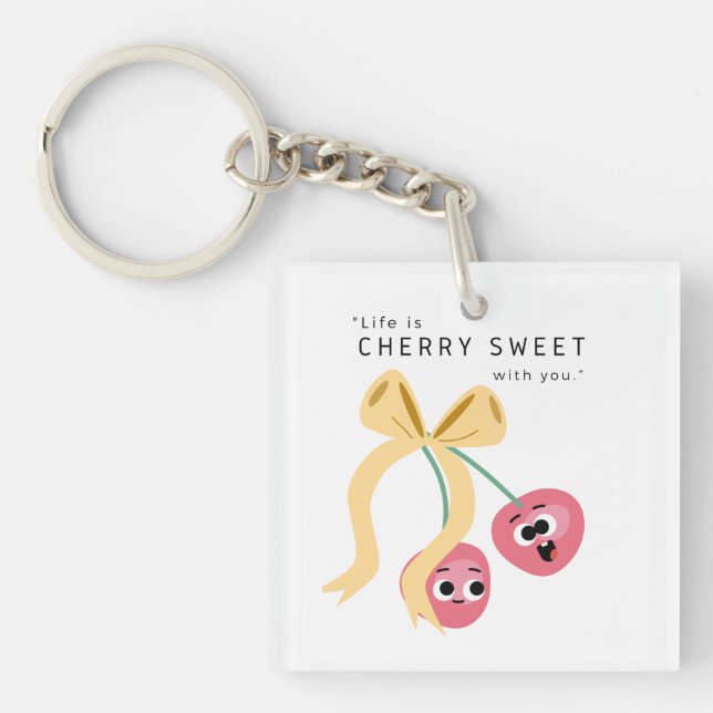 CHERRY SWEET KEY RING (Front)