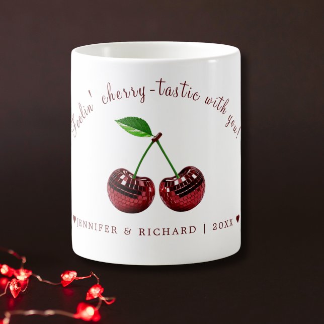 Cherry-Tastic Valentine's Day Mug  (Cherry-Tastic Valentine's Day Mug)