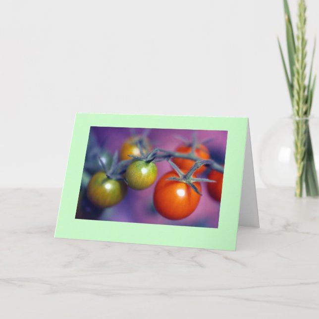"Cherry Tomatoes" Card (Front)