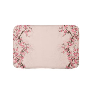 Cherry Tree Blossom - Sakura Branch Bath Mat