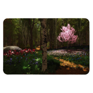 Cherry Tree Concerto Flexible Magnet