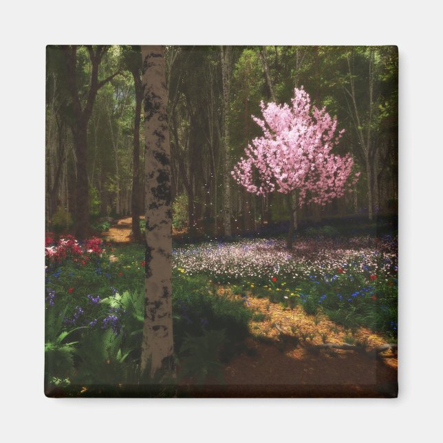 Cherry Tree Concerto Magnet (Front)