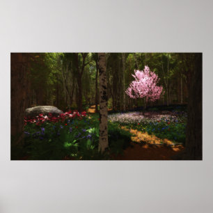 Cherry Tree Concerto Print