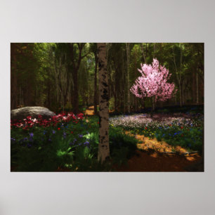 Cherry Tree Concerto Print