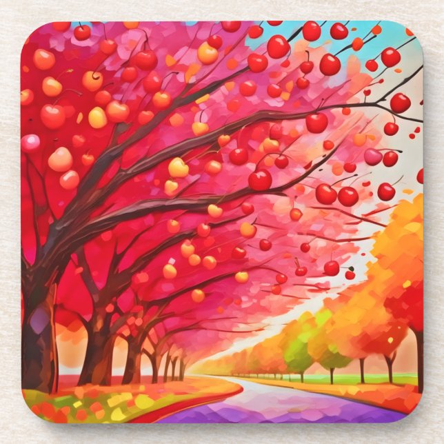 Cherry Tree Lane Coaster (Front)