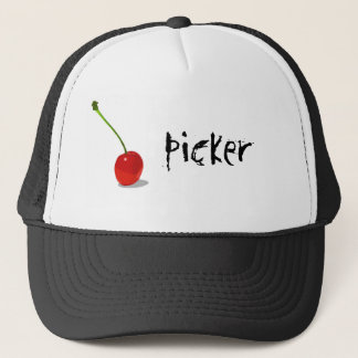 Cherry Trucker Hat