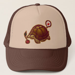 Cherry Turtle Trucker Hat