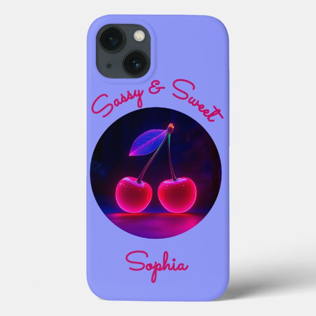 Cherry Vibe Sassy- Sweet & Bold Case-Mate iPhone Case (Back)