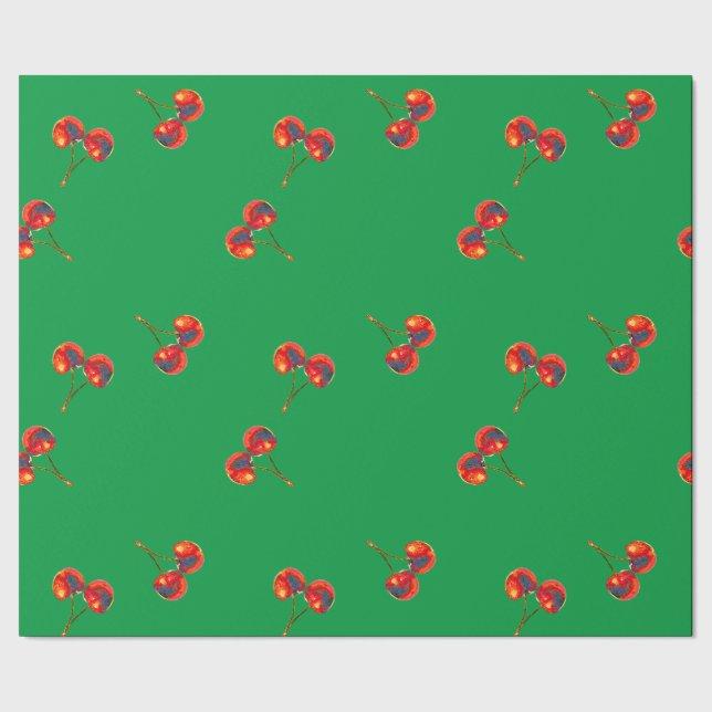 Cherry Wrapping Paper (Seam)