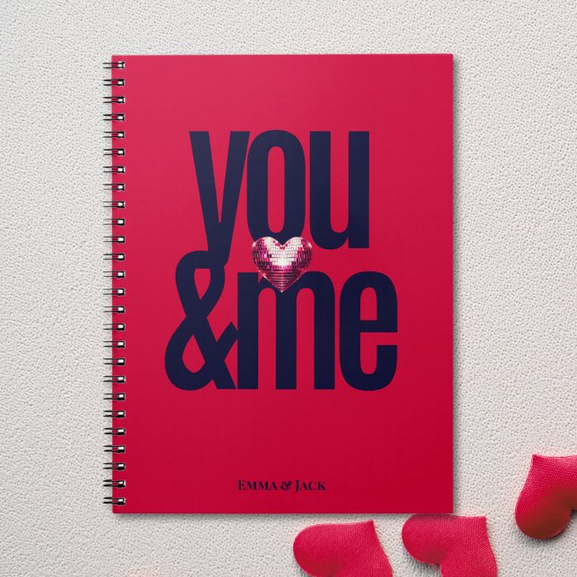 Cherry You & Me Personalised Notebook (Cherry You & Me Personalized Notebook)