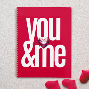 Cherry You & Me Personalised Pink Planner