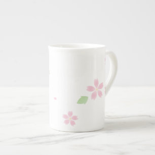 Cherryblossom Sakura Elegant Spring Bone China Mug