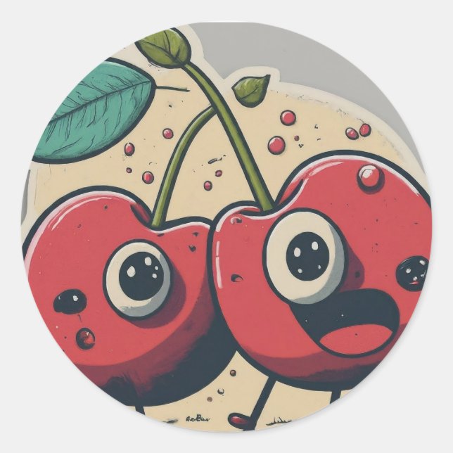 CherryCheer Stickers (Front)