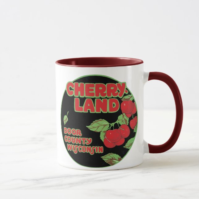Cherryland Door County Wisconsin Mug (Right)