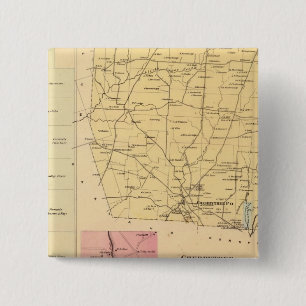 Cherrytree Township 15 Cm Square Badge