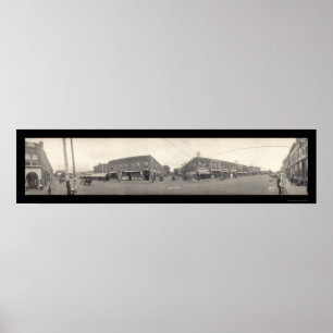 Cherryvale, Kansas Photo 1909 Poster