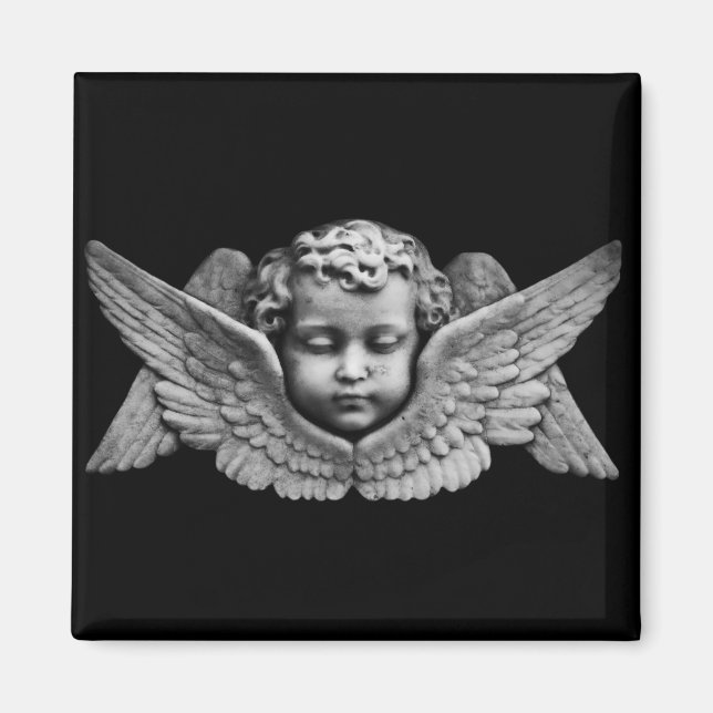 Cherub and Wings Magnet (Front)
