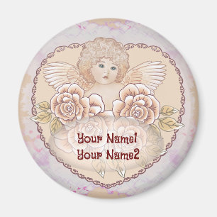 Cherub  Angel  wedding magnet