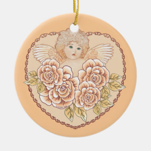 Cherub Angel wedding Ornament