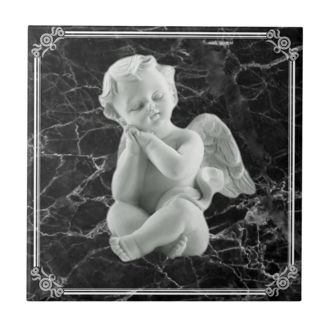 CHERUB CERAMIC TILE (Front)