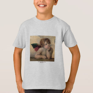 Cherub from Sistine Madonna by Raphael T-Shirt