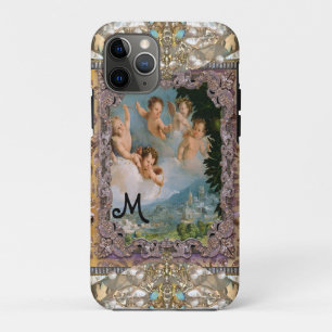 Cherub Love Pours Over the City  Monogram iPhone 11 Pro Case