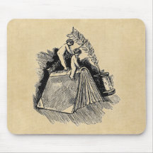 Cherub on Writing Desk