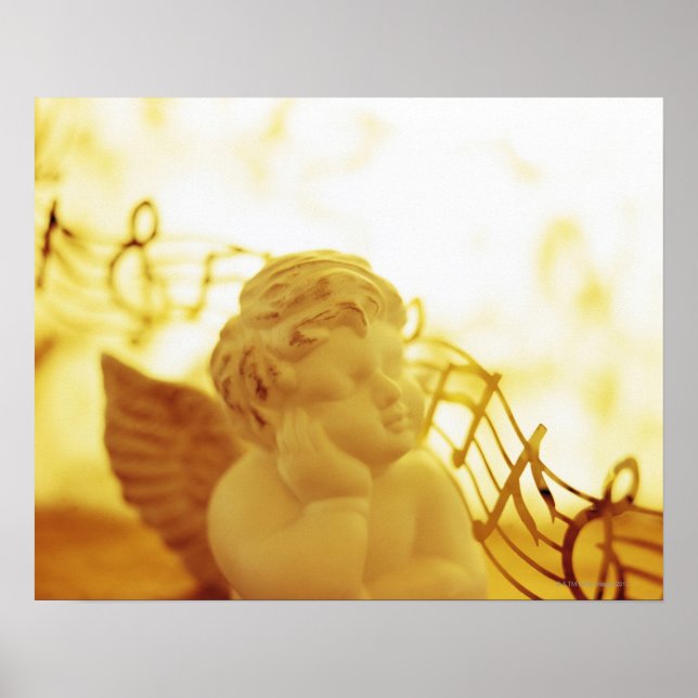 Cherub statue poster (Front)