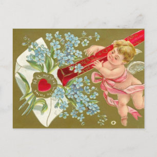 Cherub Valentine Card Customisable