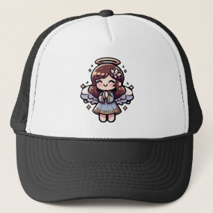 Cherubic Anime Angel - angelic, kawaii, Trucker Hat
