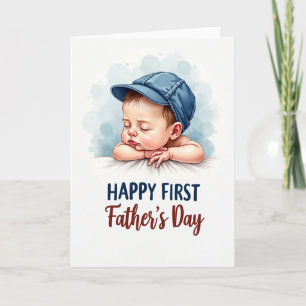 Cherubic Fathers Day Card