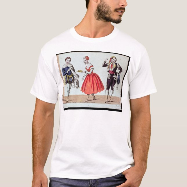 Cherubino, Fanchette and Figaro T-Shirt (Front)