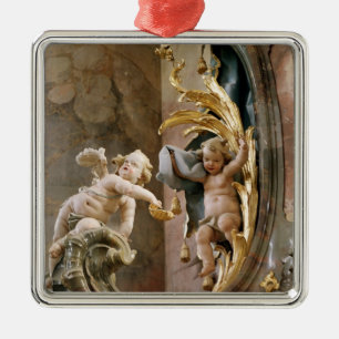 Cherubs, 1737-66 metal ornament