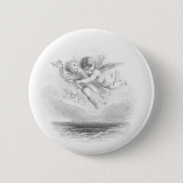 Cherubs 6 Cm Round Badge (Front)