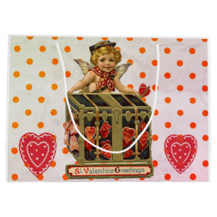 Cherubs and HEART Gift Bag