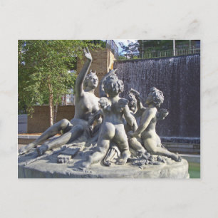 Cherubs Fountain Postcard