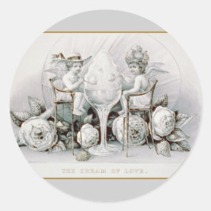 Cherubs & Ice Cream - Sticker