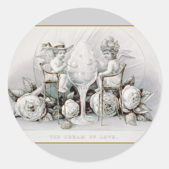 Cherubs & Ice Cream - Sticker (Front)