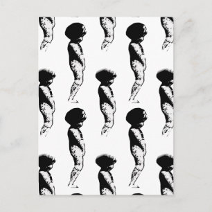 Cherubs Pop Art Postcard