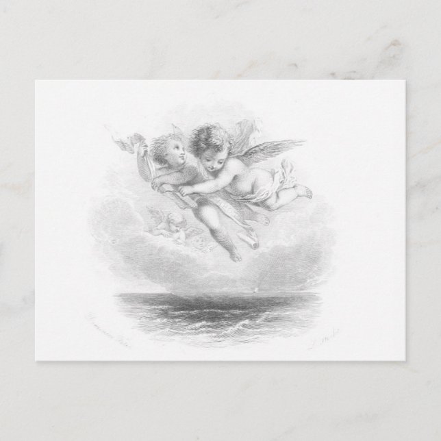 Cherubs Postcard (Front)