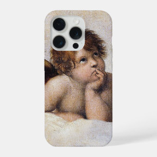 Cherubs, winged Angels painting by Raffael  iPhone 15 Pro Case